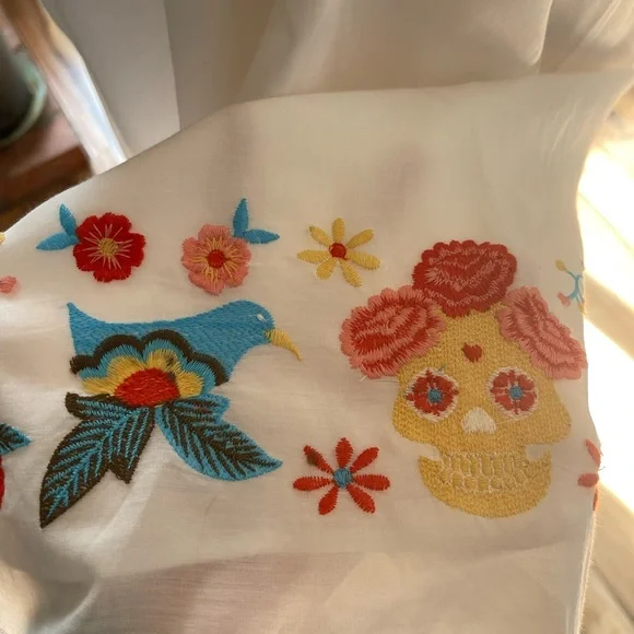 MELT ICE🧊 CHINGA LA MIGRA: Dia de los Muertos dress - Picture 6 of 8